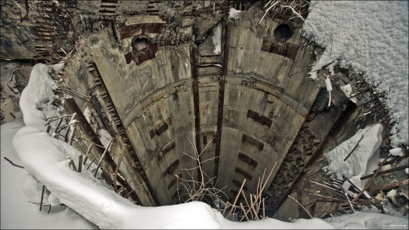 Заброшенная ракетная шахта в п.Ульяново — 
