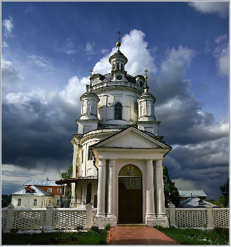 Черноостровский монастырь и Голубые ворота — 